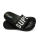 Superdry Flip Flops Core Vegan Pool Slide black