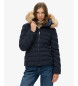 Superdry Chaqueta Acolchada Fuji Faux Fur marino