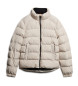 Superdry Sport-Steppjacke beige