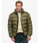 Superdry Sport quiltad jacka grn