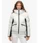 Superdry Giacca da sci con cappuccio bianca Superdry Giacca da sci con cappuccio bianca