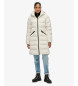 Superdry Chaqueta City Mid blanco roto