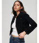 Superdry Chaqueta corta de pana Vintage negro