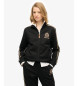 Superdry Chaqueta Country Club Track Top negro