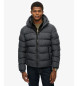 Superdry Gesteppte Sportjacke schwarz