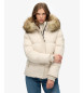 Superdry Everest 5 Baffle Puffer Jacket beige