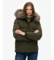 Superdry Everest 5 Baffle Puffer Jacket groen