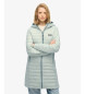 Superdry Hood Fuji Lite Mid Vadderad jacka blå Superdry Hood Fuji Lite Mid Vadderad jacka blå