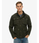 Superdry Casaco de cera Racer verde