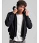 Superdry Military jacket with hood Ma1 black