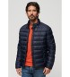 Superdry Lightweight quilted jacket navy