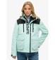 Superdry Niebieska wiatrówka Ultimate color block