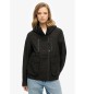 Superdry Chaqueta cortavientos con capucha Ultimate Tech negro