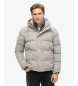 Superdry Everest Hooded Jacke, grau