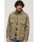 Superdry Leichte Militärjacke M65 grün