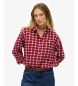 Superdry Flanellskjorta röd