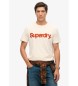 Superdry Classic Core Logo Shadow beige T-shirt