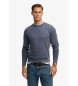 Superdry Felpa Classic Essential blu