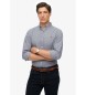 Superdry Camia Classic Oxford azul