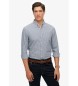 Superdry Camia Classic Oxford azul