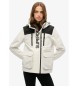 Superdry Płaszcz wiatrówka Colour Block Ult biały