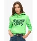 Superdry Sweatshirt Cooper Vert tonal