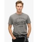 Superdry Workwear-T-Shirt aus der grauen Copper Label-Serie