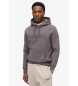 Superdry Sudadera suelta Core City gris