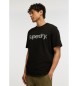 Superdry Core City T-shirt zwart