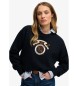 Superdry Sweatshirt Crest navy