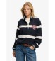 Superdry Sudadera Polo Rugby marino