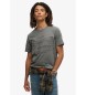 Superdry T-shirt graphique gris gaufr