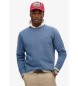 Superdry Essential Logo Crew Sweatshirt blau