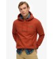 Superdry Felpa con cappuccio Essential Logo HB Arancione Superdry Felpa con cappuccio Essential Logo HB Arancione