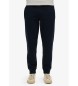 Superdry Calças jogger com logótipo essencial azul-marinho