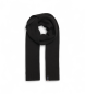 Superdry Sciarpa Essential Logo nera