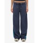 Superdry Pantalon de jogging droit avec logo Athletic Essentials bleu