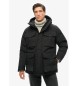 Superdry Taktisk parkas Everest svart