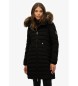 Superdry Fuji Faux Coat preto