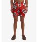 Superdry Hawaii-print 16 rød badedragt