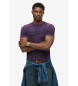Superdry Heritage Brand Relaxed T-shirt lilac
