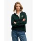 Superdry Polo vert Heritage Rugby