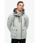 Superdry Vindjakke med htte og broderi Ultimate SD grey