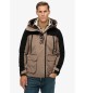Superdry Windbreaker Jacke Ultimate Emb braun