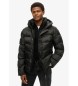 Superdry Abrigo Graphic Puffer negro