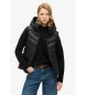 Superdry Gilet trapuntato Fuji nero