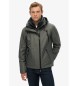 Superdry Casaco com capuz cinzento