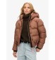 Superdry Veste de sport bombardier marron