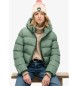 Superdry Veste de sport polaire verte