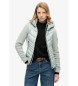 Superdry Storm hooded fleece jacket grey